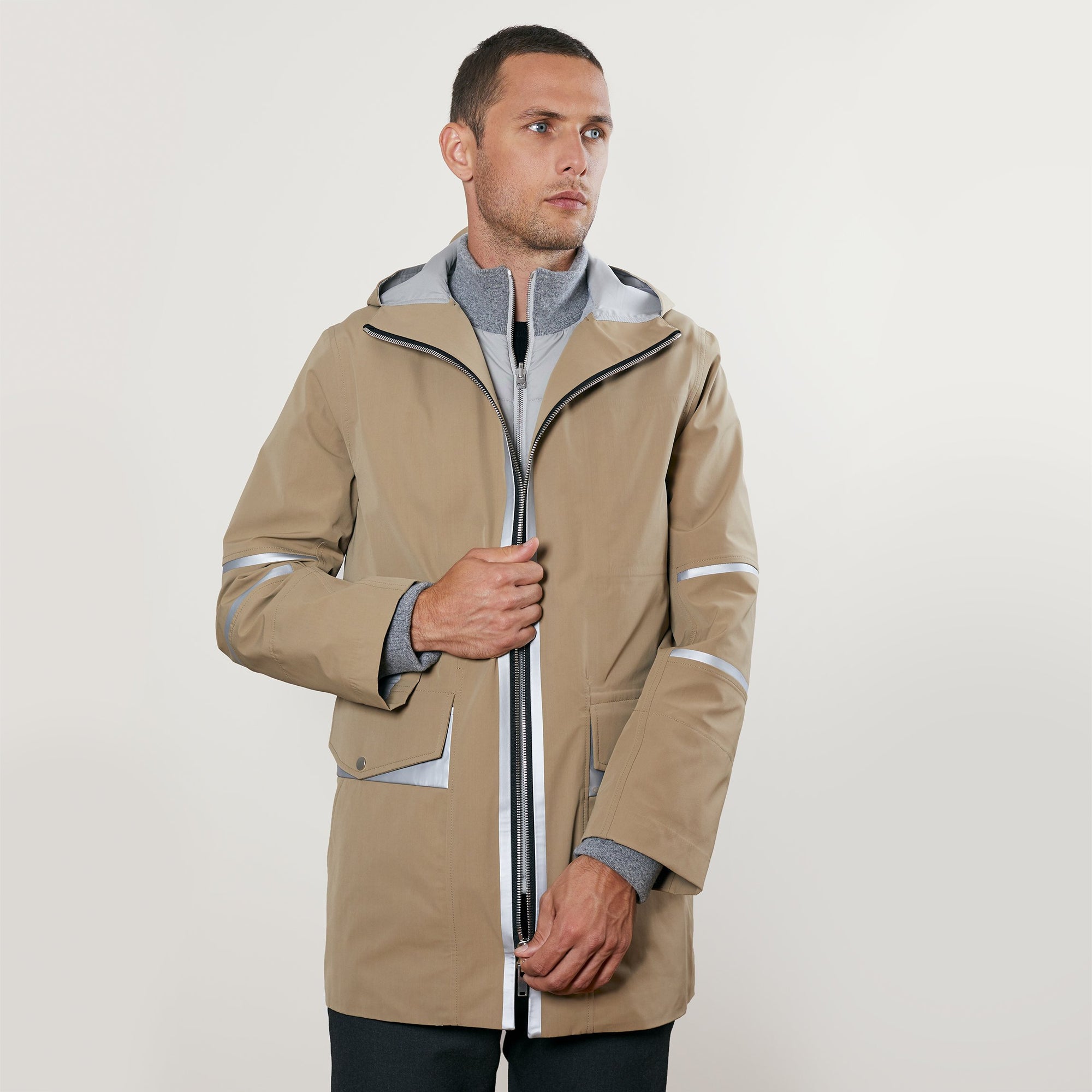Rains n3 thermal lined parka coat store