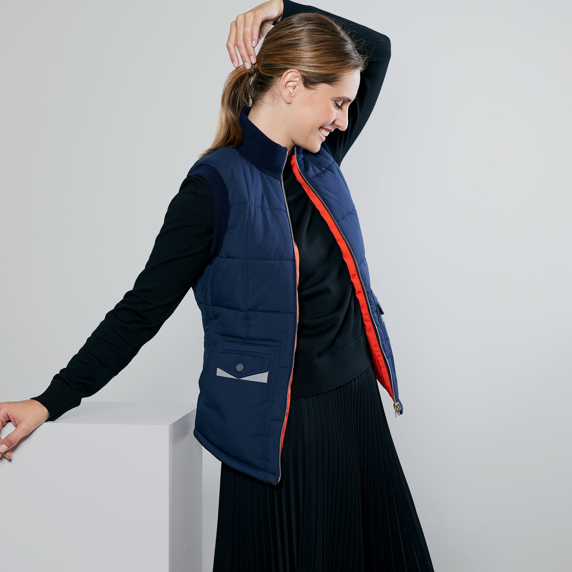 Numéro 2 -  Veste sans Manche Femme